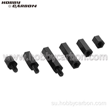 Berwarna Hex Babak nilon Spacers